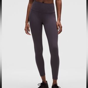 lululemon Wunder Train High Rise Tight 25” Atmospheric Purple